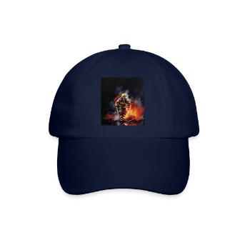 Un design de pompier héroïque pour de vrais héros - Casquette classique - bleu/bleu - Devant