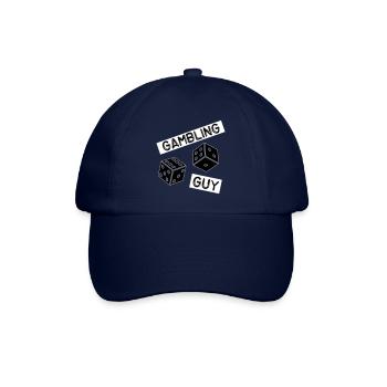 Gambling Guy Würfelspieler - Baseballkappe - Blau/Blau - Vorne