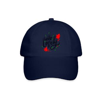 Hello Lovely - Baseball Cap - blue/blue - Front
