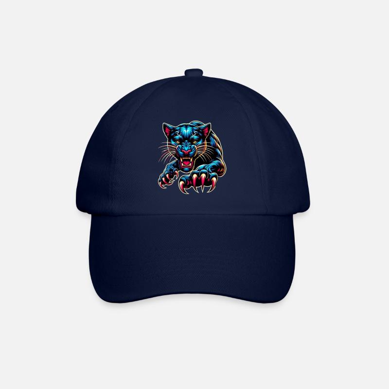 Panther - Baseballkappe - Blau/Blau