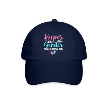Gender Reveal Party - Keeper of the Gender Auntie - Casquette classique - bleu/bleu - Devant