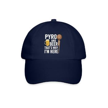 Pyro Strobe Rocket Beer - Baseballkappe - Blau/Blau - Vorne