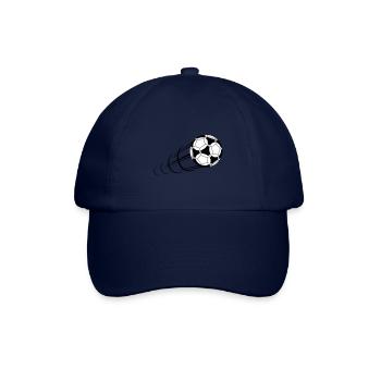 Fußball, Ball, Soccer, Football, Schuss, Tor - Casquette classique - bleu/bleu - Devant