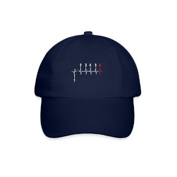 Pulse Bike Motorcycle Lifestyle Gift Hobby - Baseball Cap - blue/blue - Front
