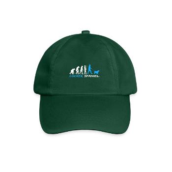 Cocker anglais Cocker Spaniel Chien Evolution - Casquette classique - vert bouteille - Devant