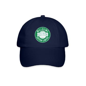Millésime 2010 | édition limitée Anniversaire 2010 - Casquette classique - bleu/bleu - Devant