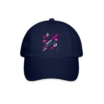 Meilleure pêcheuse de tous les temps - Casquette classique - bleu/bleu - Devant
