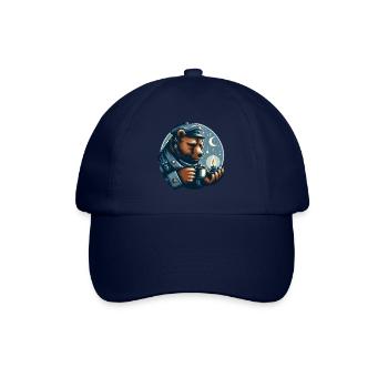 OURS CHAUFFE-PLAT CLAIR DE LUNE MARITIME CAFÉ THÉ NORD - Casquette classique - bleu/bleu - Devant