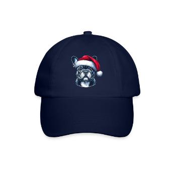 Frenchie Presents - Baseball Cap - blue/blue - Front