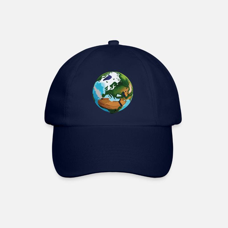 PlanetEU - Baseballkappe - Blau/Blau