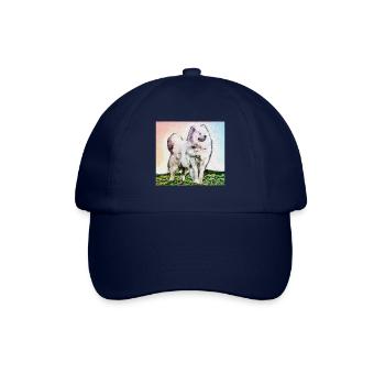 Chien, chien - Casquette classique - bleu/bleu - Devant