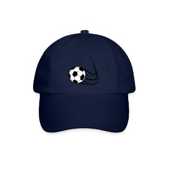 Fußball, Ball, Soccer, Football, Schuss, Tor - Casquette classique - bleu/bleu - Devant