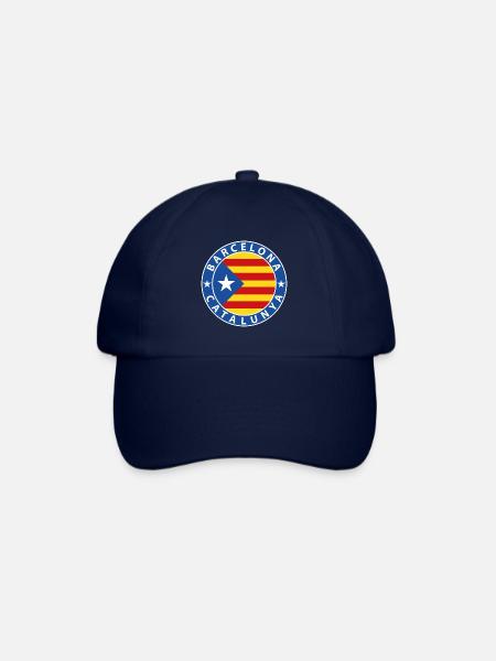 Barcelona - Baseballkappe - Blau/Blau