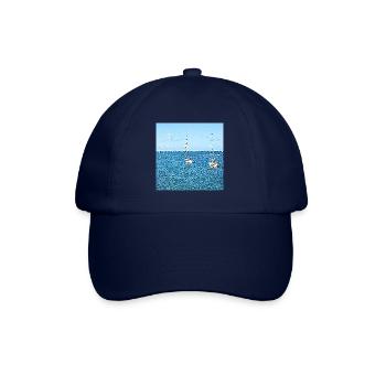 Sea trip to Morbihan - Baseball Cap - blue/blue - Front