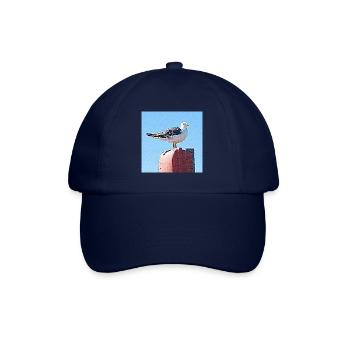La veille du goéland brun - Casquette classique - bleu/bleu - Devant