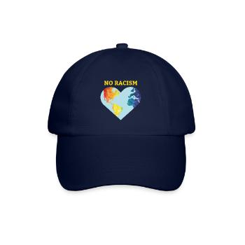 No racism tolérance cadeau droits de l’homme - Casquette classique - bleu/bleu - Devant