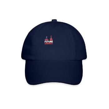 Future Chemist Chemistry Baby Boy Girl - Baseballkappe - Blau/Blau - Vorne