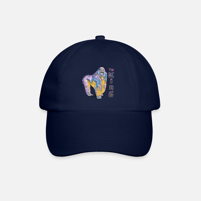 gorilla - Baseball Cap - blue/blue