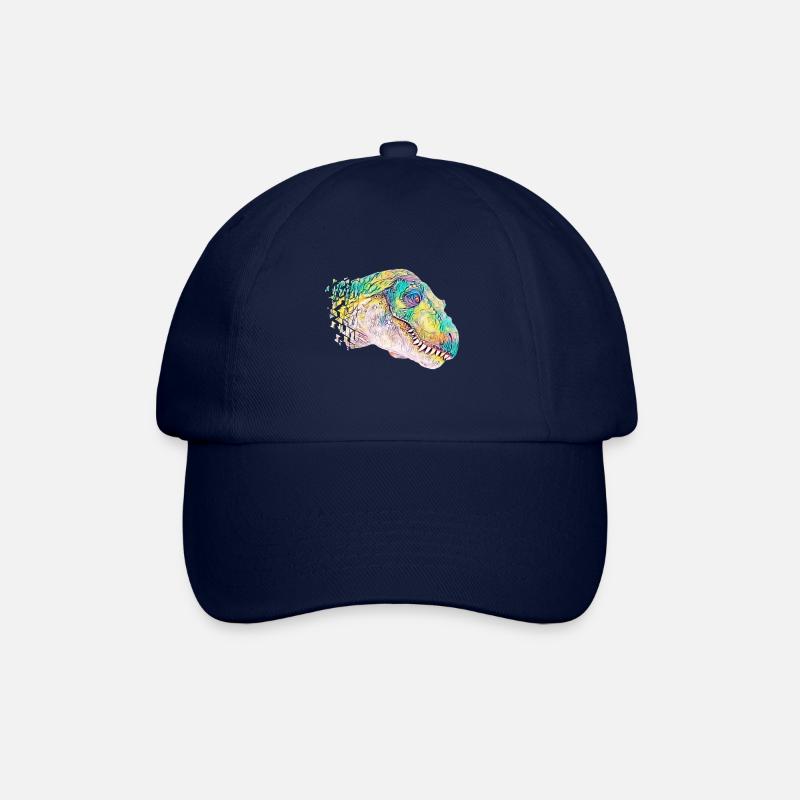 T-Rex - Baseballkappe - Blau/Blau