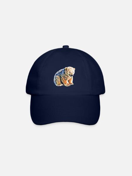 Eisbär - Baseballkappe - Blau/Blau