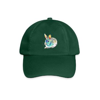 Lapin - Casquette classique - vert bouteille - Devant