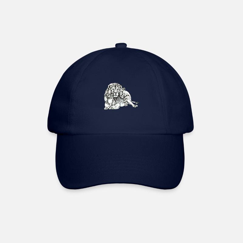 Les lions - Casquette classique - bleu/bleu