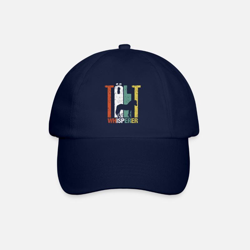 Islandpferd Tölt Flüsterer Retro Vintage Grunge - Baseballkappe - Blau/Blau