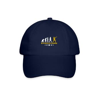 Tennis Tennis player Evolution Funny pour homme - Casquette classique - bleu/bleu - Devant