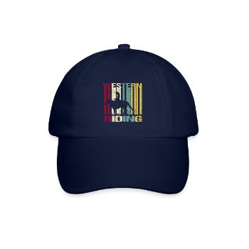Western Rider Vintage - Casquette classique - bleu/bleu - Devant
