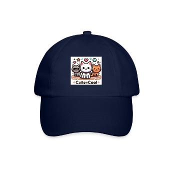 culte et cool - Casquette classique - bleu/bleu - Devant