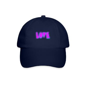 Love Shirt - Baseballkappe - Blau/Blau - Vorne