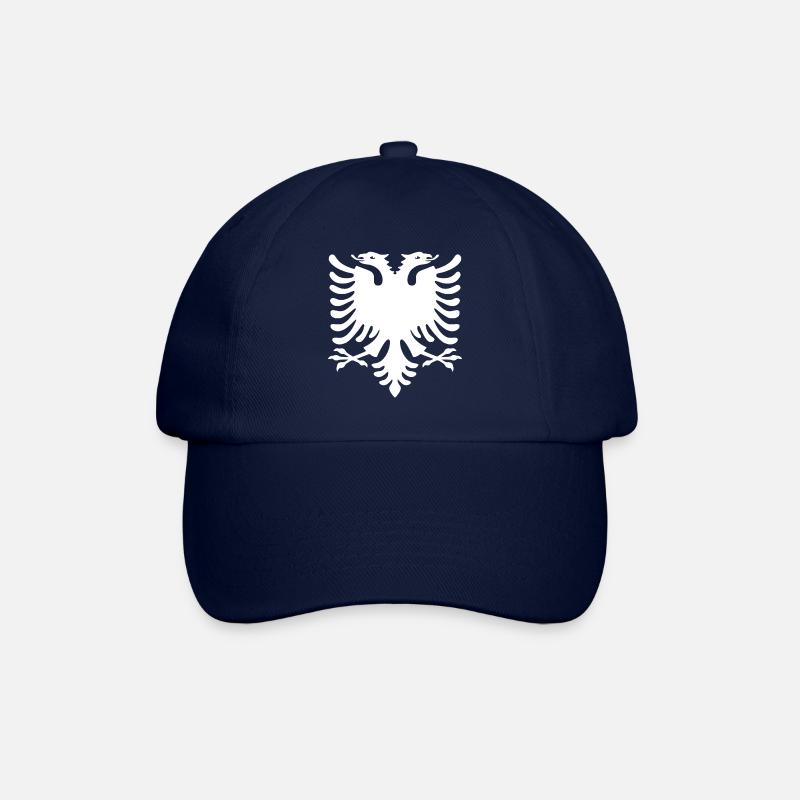 albania - Baseballkappe - Blau/Blau