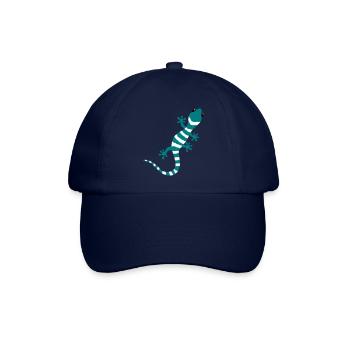 Gecko Salamander Lizard Reptile cadeau d'escalade - Casquette classique - bleu/bleu - Devant