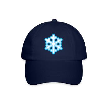Smiley Snowflake - Casquette classique - bleu/bleu - Devant