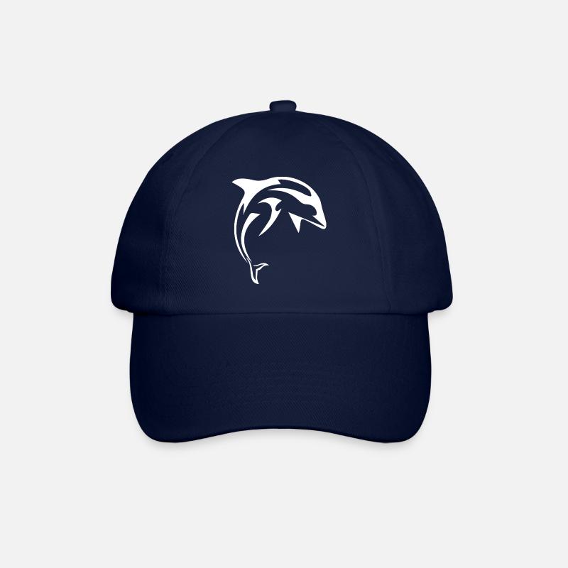 Dauphins - Casquette classique - bleu/bleu