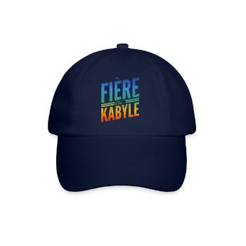 Fière d'être Kabyle - Casquette classique - bleu/bleu - Devant