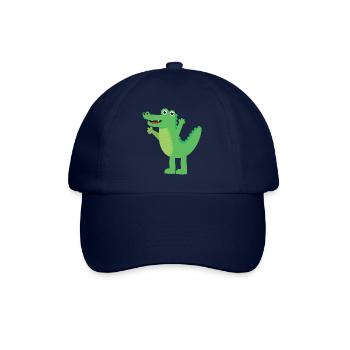 Crocodile - Casquette classique - bleu/bleu - Devant
