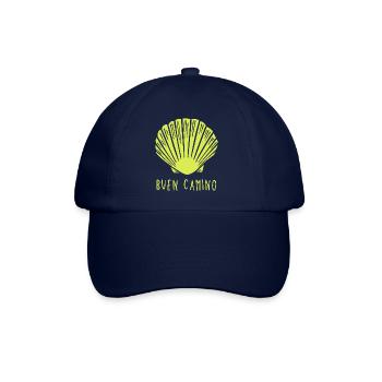 Camino de Santiago pilgrims - Baseballkappe - Blau/Blau - Vorne
