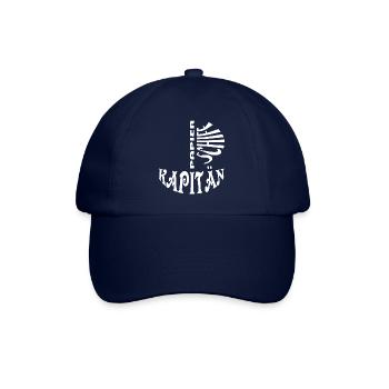 Papierschiff-Kapitän - Baseballkappe - Blau/Blau - Vorne