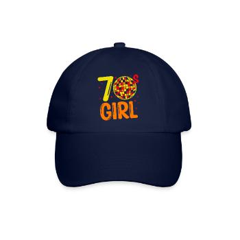 70s Fille 70s Fille Hippie - Casquette classique - bleu/bleu - Devant