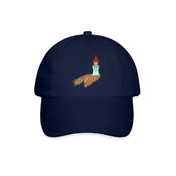 Christmascandle - Baseballkappe - Blau/Blau - Vorne