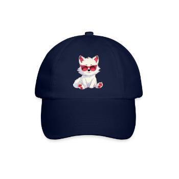 Koll le loup blanc - Casquette classique - bleu/bleu - Devant