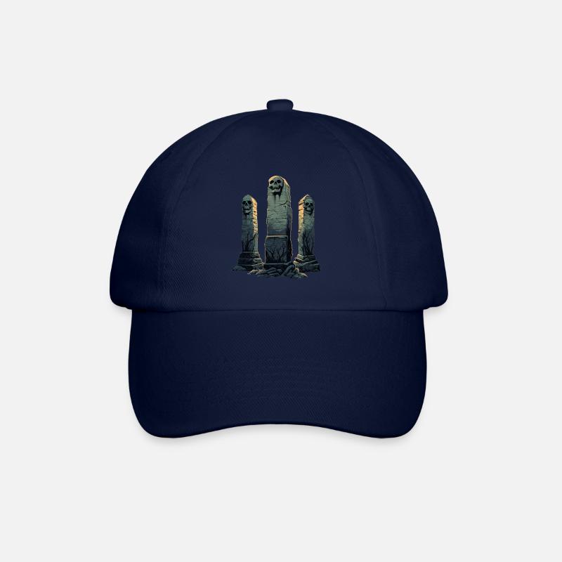 Tombstones - Baseball Cap - blue/blue