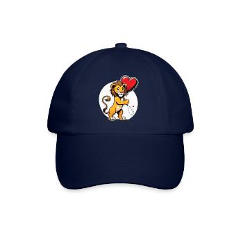 Lion Heart - Valentine's Day - Baseball Cap - blue/blue - Front