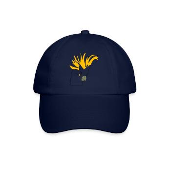 Parrot Budgie - Baseball Cap - blue/blue - Front