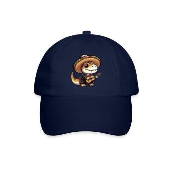 Cinco de Mayo T-Rex Mariachi Party - Baseball Cap - blue/blue - Front