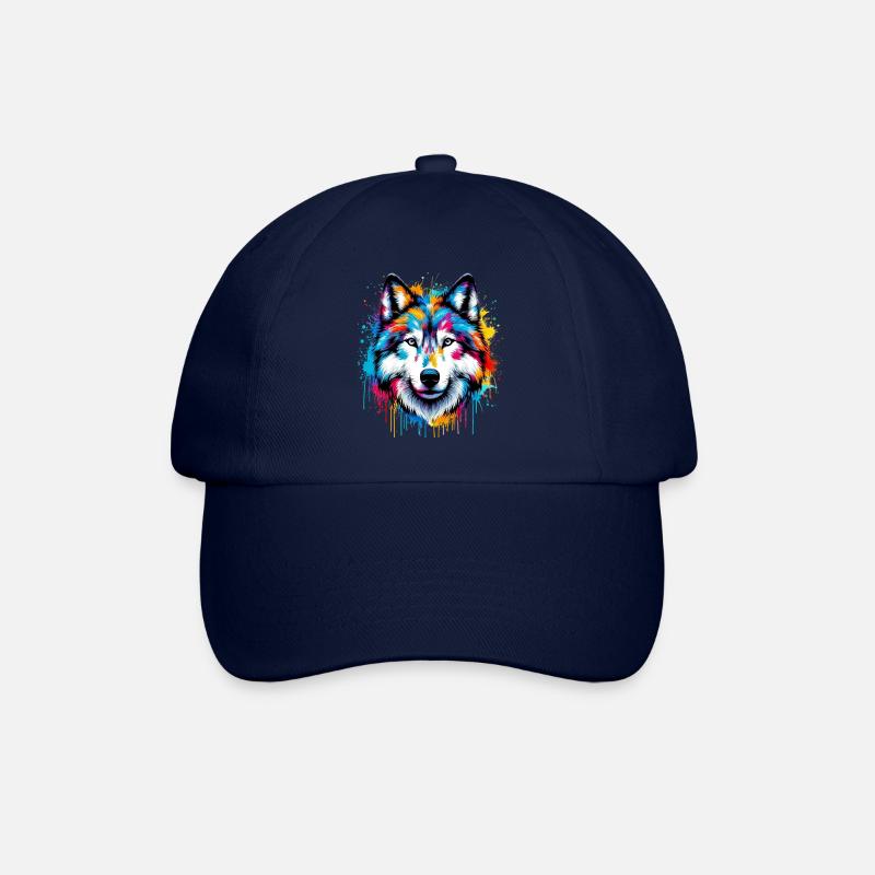Loup - Casquette classique - bleu/bleu