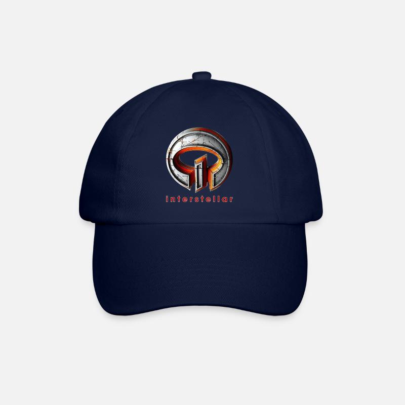 interstellar symbol design von 74elements - Baseballkappe - Blau/Blau