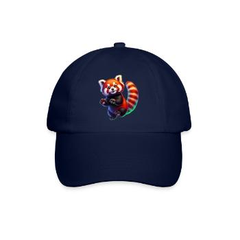 Petit panda - Casquette classique - bleu/bleu - Devant