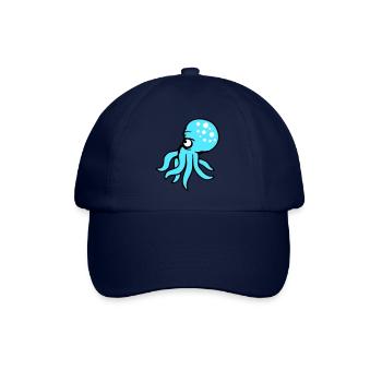 Pieuvre, pieuvre, pieuvre, céphalopode, mauvais œil - Casquette classique - bleu/bleu - Devant